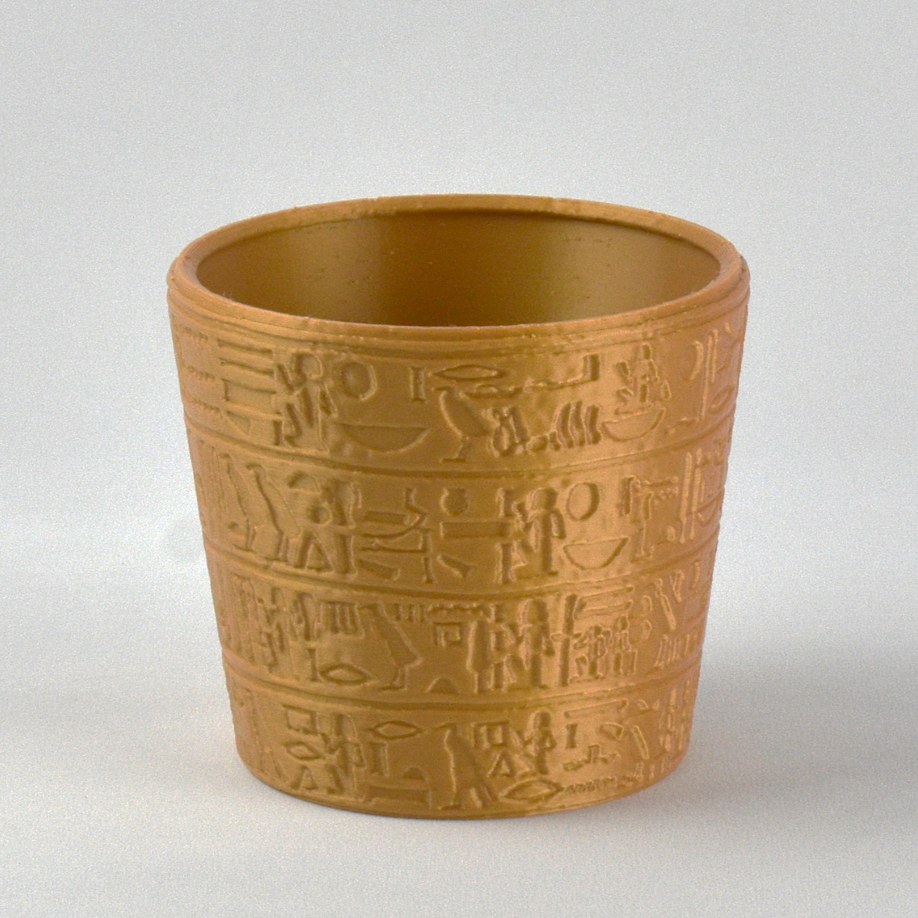 Hieroglyphics Egyptian Planter - 4.5-inch Pot
