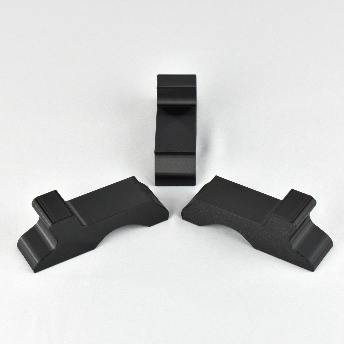 Extended Length Plant Pot Feet , Set of 3, for Curved-Base 12"+ Pots, PETG, UV and Shatter Resistant