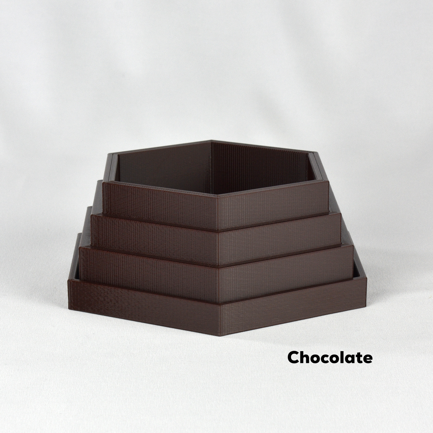 Medium Hexagon Planter with Tray