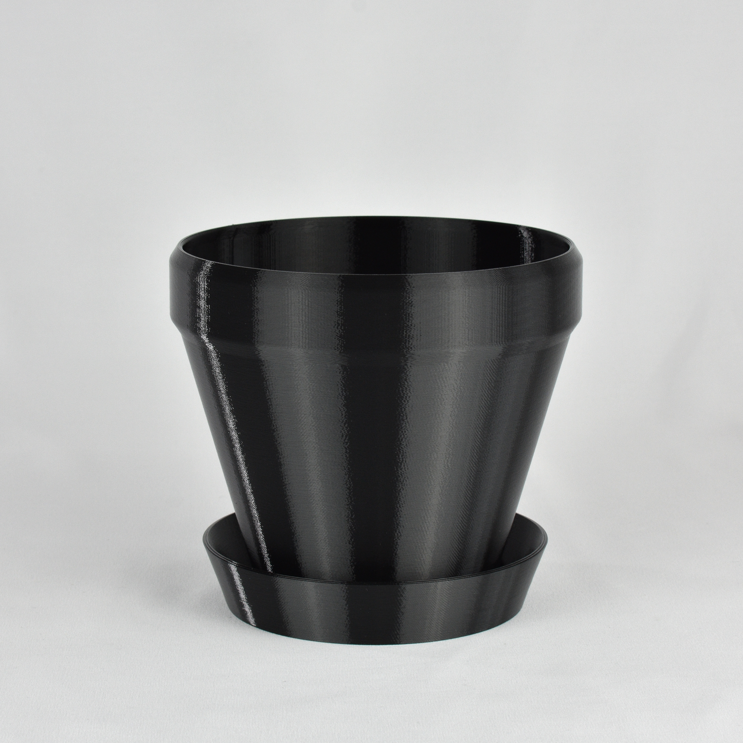 Medium Classic Flower Pot, 6-inch Round Planter, Multiple Colors, Indoor/Outdoor