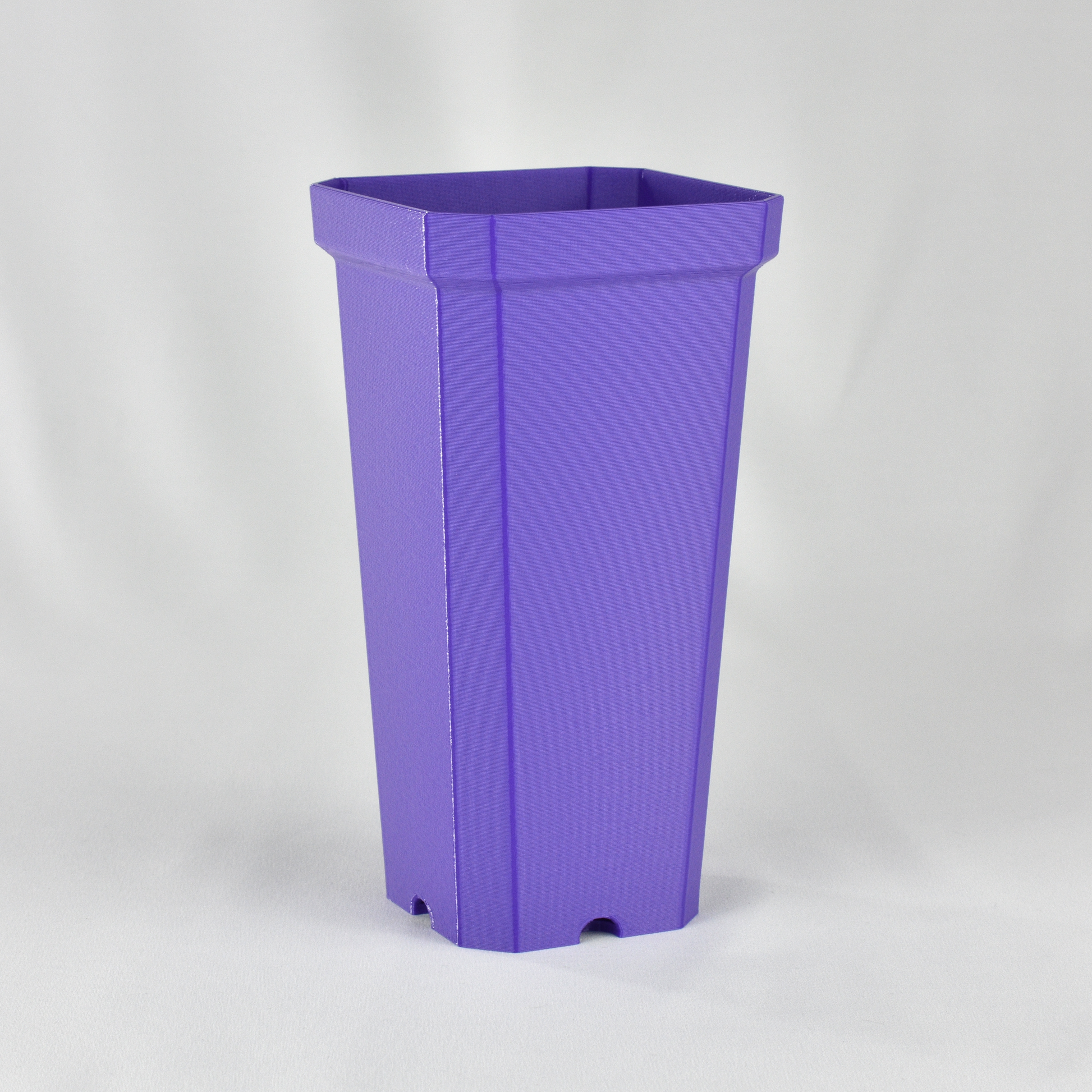deep narrow plant pots Tall and Narrow Plant Pot, Deep Purple, 7-inch Height – GLU3D Prints