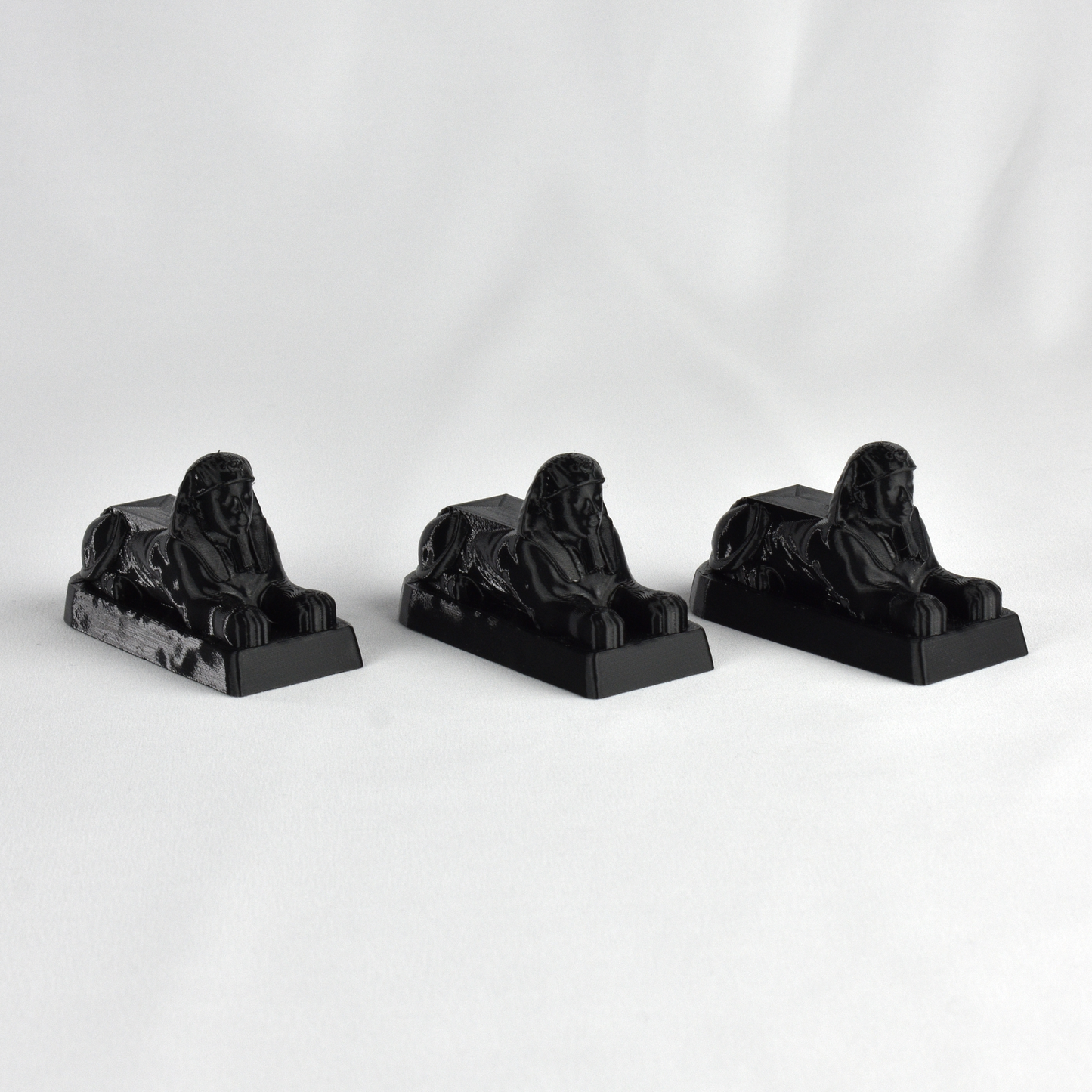 Sphinx Decorative and Durable Planter Risers, Black