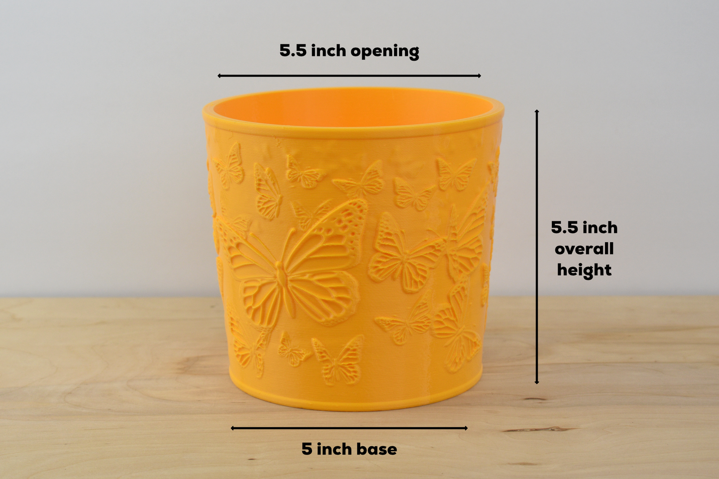 6-inch Butterfly Planter