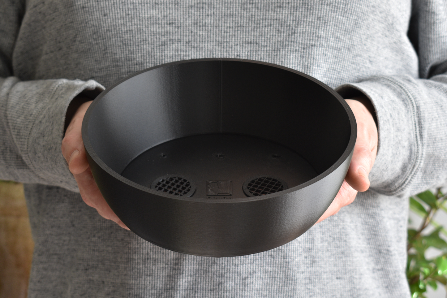 8-inch Round Modern Bonsai Pot