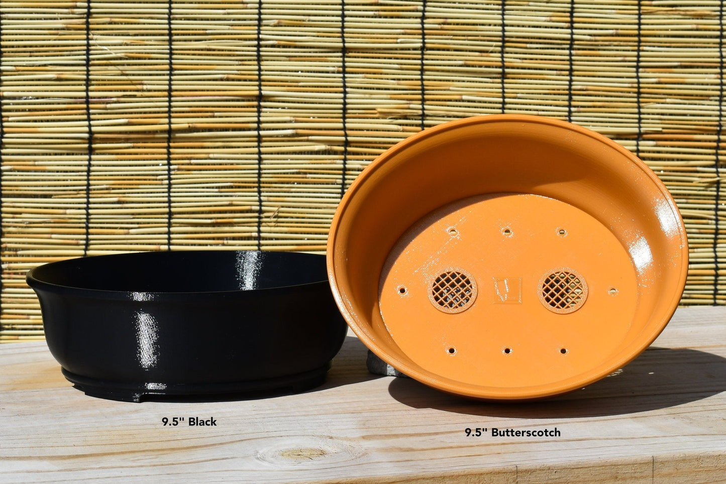 15-inch Oval Bonsai Pot